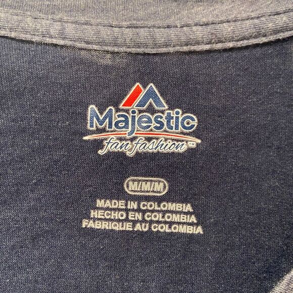 Houston Astros Ladies Medium Short Sleeve VNeck Baseball World Series Champions - Picture 3 of 4